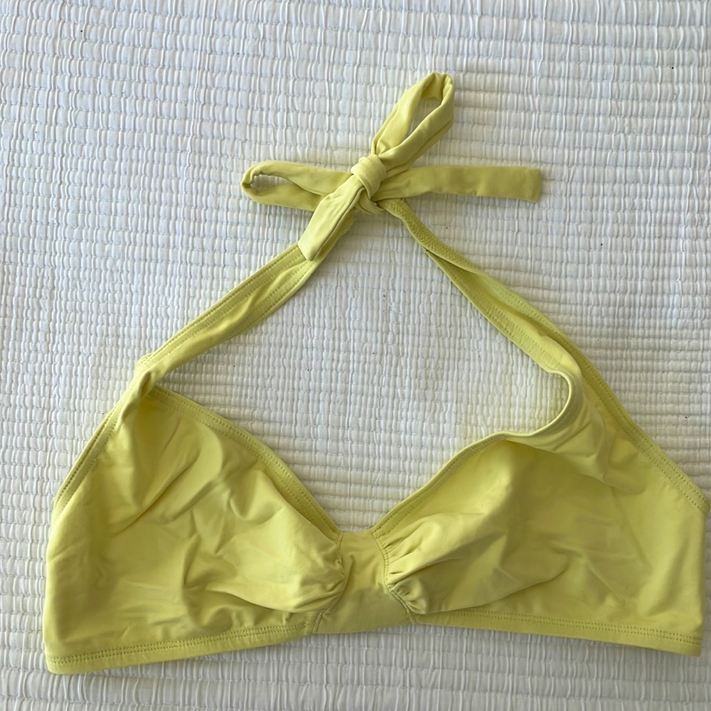 Eres yellow bikini top